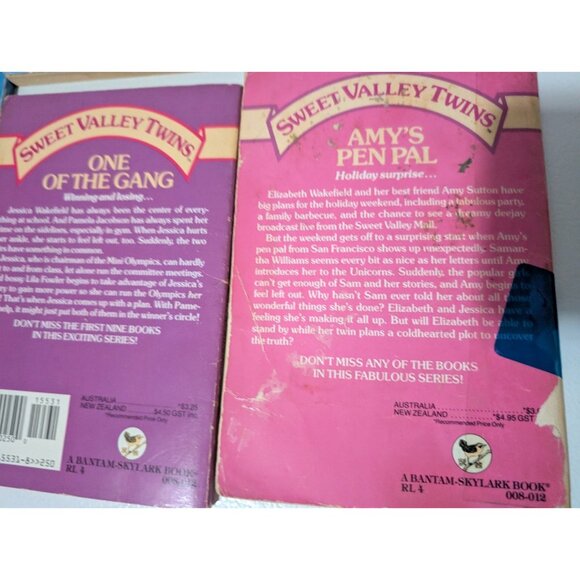 15 Vintage Sweet Valley High & Diaries Francine Pascal Books Lot Bundle - Picture 15 of 16